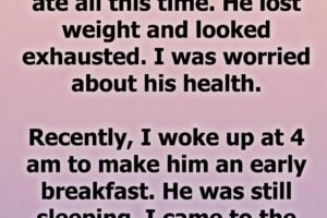I Woke Up at 4 AM to Make Breakfast for My Exhausted, Hard-Working Husband Only to Discover a Stranger in My Kitchen Who Shattered Everything I Believed About My Marriage, Revealing a Hidden Double Life, a Secret Pregnancy, and a Long-Term Affair That Ultimately Forced Me to Walk Away, File for Divorce, and Reclaim My Independence, Self-Worth, and Future Without Looking Back