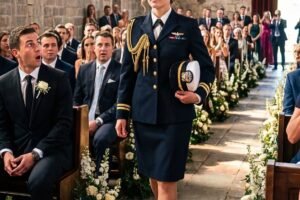 They destroyed her four wedding dresses hours before the wedding out of pure envy, but she arrived at the altar wearing something that made her own bl00d tremble with shame.