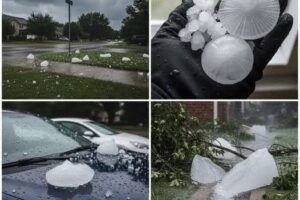 Strong Hailstorm Leaves S-town Dealing With Damage and Recovery Efforts