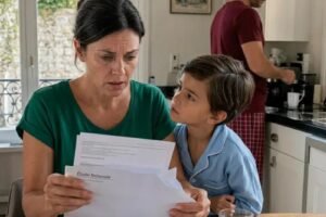 My seven-year-old son crawled into my bed, shaking, and whispered that his father had a girlfriend—and planned to take all my money when I left. I quietly canceled my train, opened the notary’s envelope, and discovered the betrayal went far deeper than my bank account.