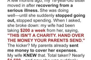 My Wife Secretly Took Money from My Younger Sister as Rent – I Immediately Gave Her a Reality Check