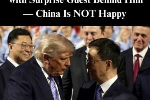 Trump Gets Off Plane In China With Surprise Guests