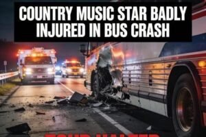 BREAKING: Country Music Star Injured in Tour Bus Crash