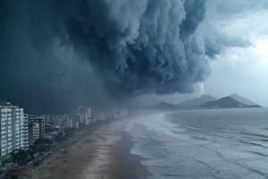 Urgent! Now a severe thunderstorm is moving to the cities of… See more