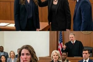 I stood in court with trembling hands, ready to tell the truth—until my mother-in-law stormed toward me. “You dared to fight me?!” she hissed, then slapped me