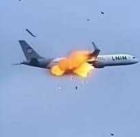 DEVASTATING MID AIR DISASTER AS PASSENGER JET WITH HUNDREDS ONBOARD PLUMMETS FROM THE SKY IN HEARTBREAKING CATASTROPHE!