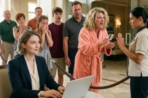 My stepmother texted that I wasn’t welcome at “our” luxury resort. So I opened my laptop and revoked her family’s access