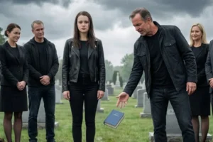 AT THE FUNERAL, MY GRANDMA LEFT ME HER SAVINGS BOOK. MY FATHER THREW IT ONTO THE GRAVE: ‘IT’S USELESS. LET IT STAY BURIED.’