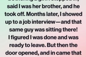 I Pretended to Be a Stranger’s Brother on a Rainy Street—Months Later, She Changed My Life Forever