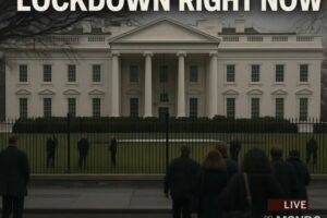 BREAKING: White House on Sudden Lockdown, Press Removed from Lawn