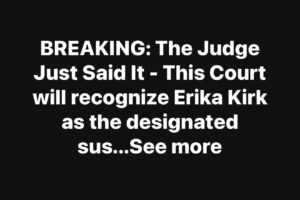 The Judge Just Said It… — And The Entire Court Froze