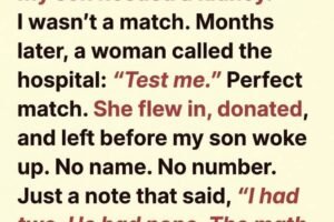 THE STRANGER WHO SAVED MY SON WITHOUT ASKING FOR ANYTHING