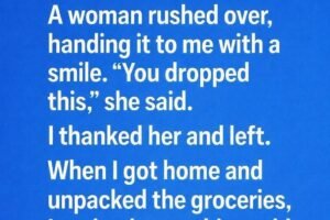 A Message on a Grocery Receipt That Made All the Difference