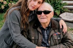 I Was Paid to Pretend to Be a Blind Veteran’s Granddaughter Every Sunday—But After He Passed Away, His Final Wish Changed My Life Forever
