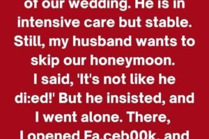 I Refused to Cancel My Honeymoon After a Family Crisis — And I Still Don’t Regret It