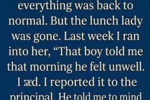 He Wasn’t Invisible That Morning..