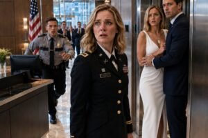 I Drove 3 Hours to Surprise My Husband—But the Guard Said “His Wife Is Upstairs,” Then I Saw Another Woman Wearing My Military Pendant…