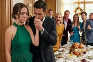 My Father Invited the Whole Family to Thanksgiving, but My Mother Forced Me to Cook in the Kitchen While Everyone Else Celebrated. Two Hours Later, a Man in a Black Suit Walked In, Kissed My Hand, and Said, “Sorry, Darling, I Was Late.” Then My Family Froze in Disbelief, Because…