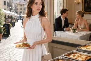 While we were eating at the buffet, I unexpectedly saw my husband’s car in the parking lot… I thought a business meeting was actually a secret dinner that would ruin our marriage.
