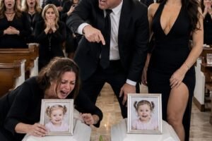 At my twins’ funeral, with their tiny coffins before me, my husband arrived beside his mistress and hissed, “God took them because He knew what kind of mother you were.”