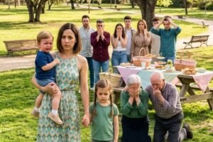 At the Easter picnic, my mother said, “Next time, don’t bring the boy.” No one defended my son until my eldest daughter pulled her chair back and said, “Say it again.” Everyone at the table fell silent. And then… everything changed.