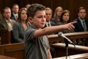My Husband Claimed I Destroyed His Business in Court – Until My Little Son Suddenly Whispered, ‘The Person Who Framed You Is Here’