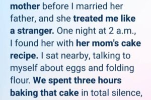 My Stepdaughter Kept Her Distance—Until a Late Night in the Kitchen Changed Everything
