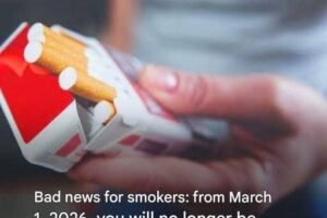 Bad news for smokers: From 13 August