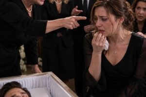 At my husband’s funeral, my mother-in-law looked me straight in the eye and coldly said, “It’s better for him to d:ie now than to live with the humiliation she brought upon him.”