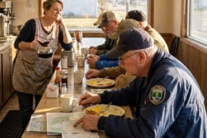 The Landlord Tripled My Diner’s Rent in Front of My Regulars — He Didn’t Know What Those Four Old Men Did for 30 Years