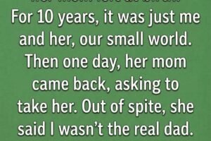 My Daughter’s Mom Returned After 10 Years and Wants to Take Her Away..