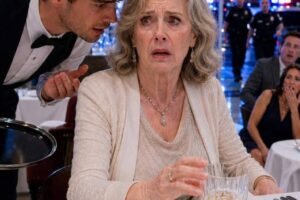 I was having dinner at an upscale restaurant with my daughter and her husband. After they left, the waiter stepped closer, his voice barely above a breath as he whispered, “Ma’am… please don’t drink what they ordered for you.”
