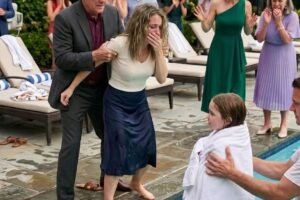 My sister smiled just before my little daughter slipped into the hotel pool. When I tried to reach her, my father grabbed my arm and refused to let me go.