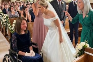 I was burned all over my body after saving my little sister from a house fire when she was ten. Years later, I came to her wedding in a wheelchair, and she whispered, “Go sit in the back. You’re ruining my perfect wedding.”