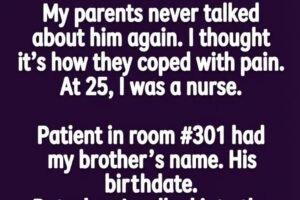 The Patient in Room 301 Was My Brother..