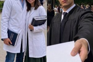 I Worked Two Jobs to Help My Husband Become a Doctor – At His Graduation, He Handed Me Divorce Papers, but Then His Classmate Stopped Me