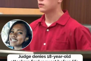 Judge denies 18-year-old attacker’s last request before life sentence