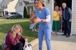 At 12:43 a.m, my 16-year-old daughter called from the curb outside our own house after my in-laws locked her out, stuffed her backpack and pajamas into a grocery bag, and gave her bedroom to Avery.