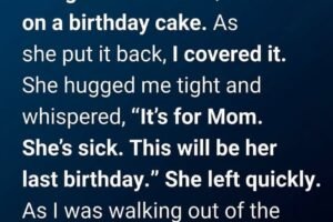 The Little Birthday Cake That Changed My Day..