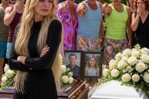 I bur:ied my husband and seven-year-old daughter while my parents relaxed on a tropical beach with my brother, texting, “Their funeral isn’t important enough to ruin our vacation.” Just three days later, they knocked on my door demanding ,000.