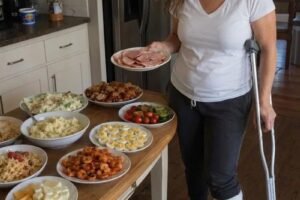 My Husband Made Me Host His 40th Birthday Party While I Had a Broken Leg – Then His Mother Walked in and Made Him Regret It