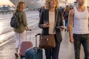 I Bur:ied My Husband and Booked a One-Year Cruise Before My Son Tried to Make Me His Maid