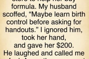 The Moment My Husband’s Cruelty Ended Our Marriage..