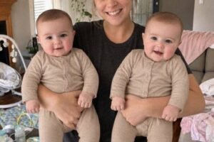 My Husband Left Me Alone with Our Six-Month-Old Twins While He Went on Vacation – When He Came Back, He Froze in the Doorway