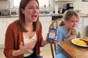 I thought my 9-year-old daughter would be happy when I picked her up from my parents’ house after my week-long business trip to Europe. But the next morning, she sat silently over breakfast, scared and tearful. When I asked why she wasn’t eating