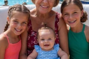 A Rude Man Tried to Kick Me Out of the Pool Because My 7-Month-Old Granddaughter Was Crying – Then a Waiter Came Over and Handed Him a Gift He Would Never Forget