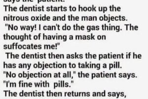 “Patient’s Fear of Needles Leads to Hilarious Denta