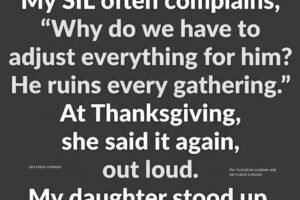 “He Doesn’t Ruin Anything. You Do.”..