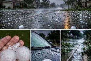 Strong Hailstorm Leaves S-town Dealing With Damage and Recovery Efforts –