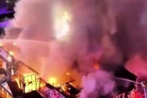 BREAKING NEWS Just hours ago, a tremendous fire broke out in! See more